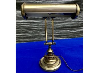 Brass Desk Lamp 13 H
