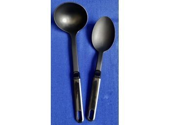 Cooking Spoons - One Ladle & One Large Serving Spoon