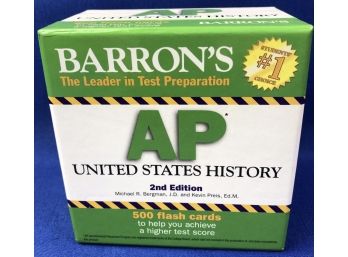 Flash Cards- U.S. History-500 Cards