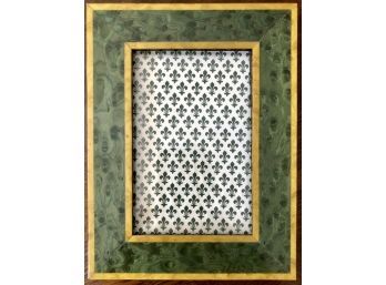 High Quality Burl Wood Frame Made In Italy For Exposure