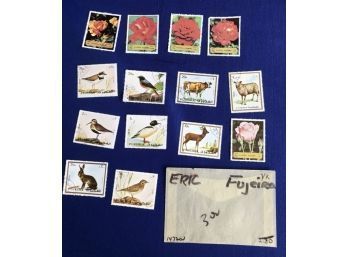 Stamps - Birds & Flowers