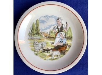 Vintage Plate - Signed Tradition CNP France