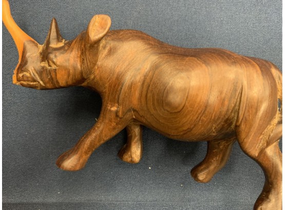 Carved Rhinoceros