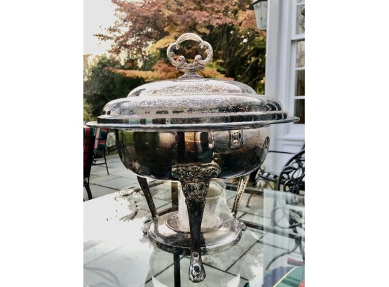 Towle Silver-makers Silver Plate Serving Piece -Chafing Dish