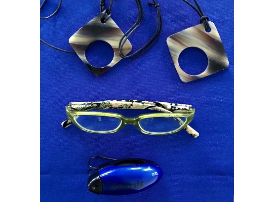 Glasses, Eye Bob Holders, & Car Visor Clip For Glasses Or Sunglasses