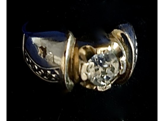 Antique Ring - Gold & Stone Men's Ring