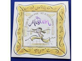 Hardcover Book - 'The Museum' - Charming Book About A Young Girl Who Discovers The Joy Of Art