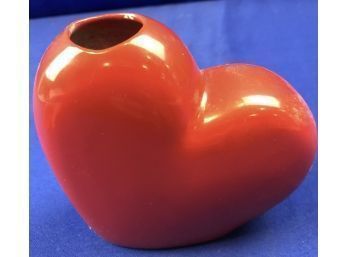 Vintage Heart Vase