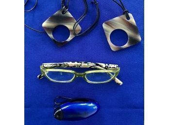 Glasses, Eye Bob Holders, & Car Visor Clip For Glasses Or Sunglasses