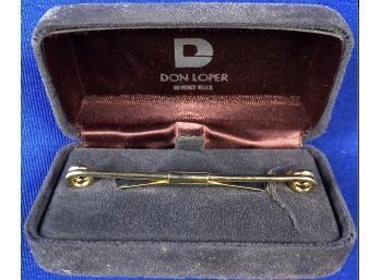 Collar Bar With Original Box - Signed 'Don Loper - Beverly Hills'