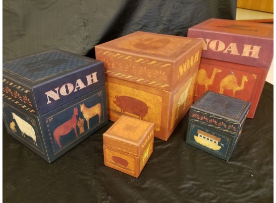 Nesting Noah's Ark Boxes