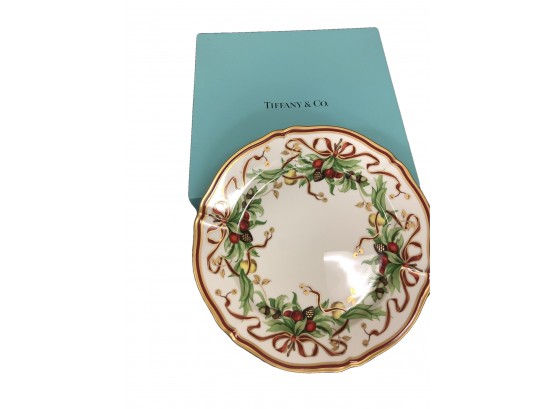Tiffany & Co Christmas Plate - With Tiffany Box