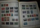 Vintage Stamp Book With Stamps