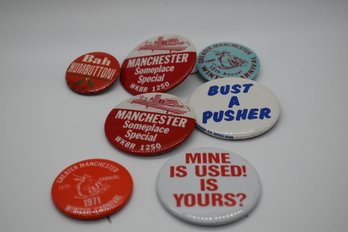 Pins From 1960s 1970s