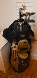 Izzo Golf Bag With Womens Clubs And Contents