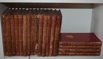 Leather Bound Rudyard Kipling Collection Of Books 1920 2/2 GR