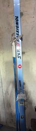 Rossignol SLT47 Cross Country Skiis And 2 Sets Of Poles