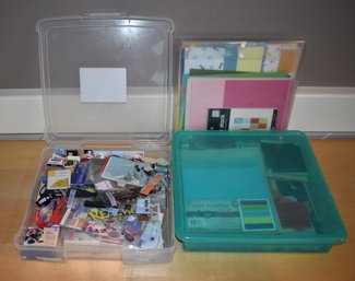 Scrapbooking Lot In Containers