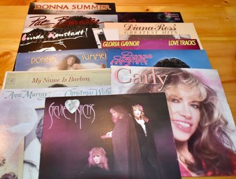 Vinyl Record Female Music Legends