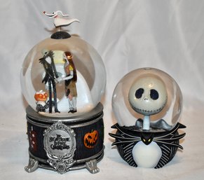 The Disney Store's Nightmare Before Christmas Who's This Musical Snow Globe & Touchtone Picture's Snow Globe