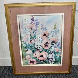 Marilyn Chamberlain Floral Framed Art