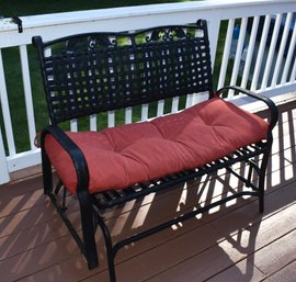 Outdoor Patio Bench With Cushion