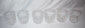 Waterford Irish Crystal Rocks Glasses (6) Set 2 Of 2 Lot #349