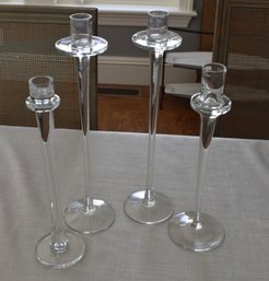 International Silver Company And Other Graduated Candle Holders