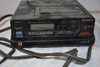 Sony Video 8 Video Cassette Recorder EV-C8