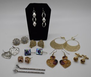 Earring And Cuff Link Lot
