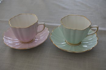 Old Royal Bone China Tea Cup And Saucers