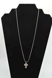 Monet Chain With Sterling Silver Cross #729
