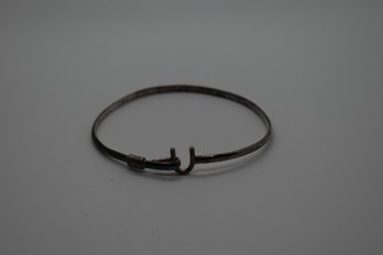 Sterling Silver Horseshoe Bracelet #395