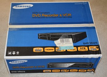 Samsung DVD Recorder & VCR DVD-VR375 New In Box