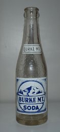Vintage Burke Mt Soda Bottle Lot 815