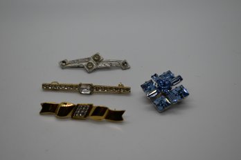 Vintage Monet And Other Pins Lot #399