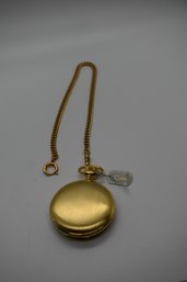 Colibri Pocket Watch Gold Tone With Tag #603