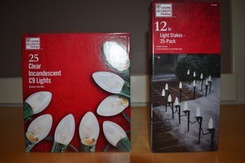 Home Accents Holiday Lights New In Box