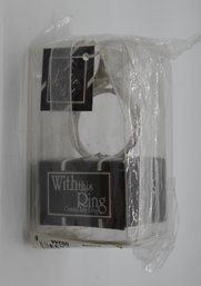 With This Ring Crystal Keychain #691
