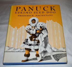 Panuck Eskimo Sled Dog Signed By Author Copyright 1939 #453