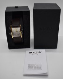Boccia Titanium Watch New In Box 3163-02