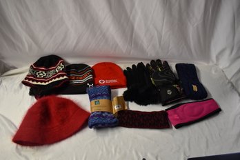 Hats, Fleece Socks And Gloves