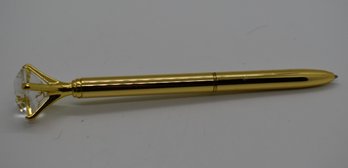 Gold Diamond Refillable Pen