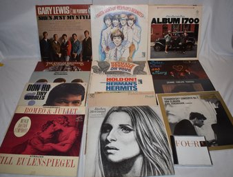 Vinyl Records- Herman's Hermits, Peter, Paul And Mary, Don Ho, Tchaikovsky, Barbara Streisand, The Letterman