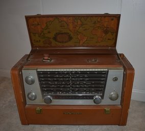 RCA Victor Model 7 Strato-world Multiband Shortwave Radio Lot 836