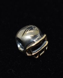 Pandora Patriots NFL Helmet Rare Sterling Silver #497