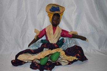 Antique African Jamaican Rag Doll