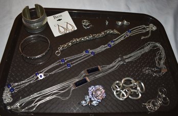 Silver Colored Estate Jewelry #485