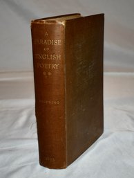 A Paradise Of English Poetry Vol II H C Beeching 1893