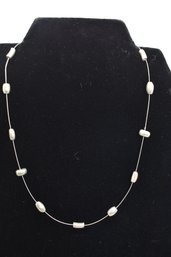 Sterling Silver Choker Necklace (Heavy) #509